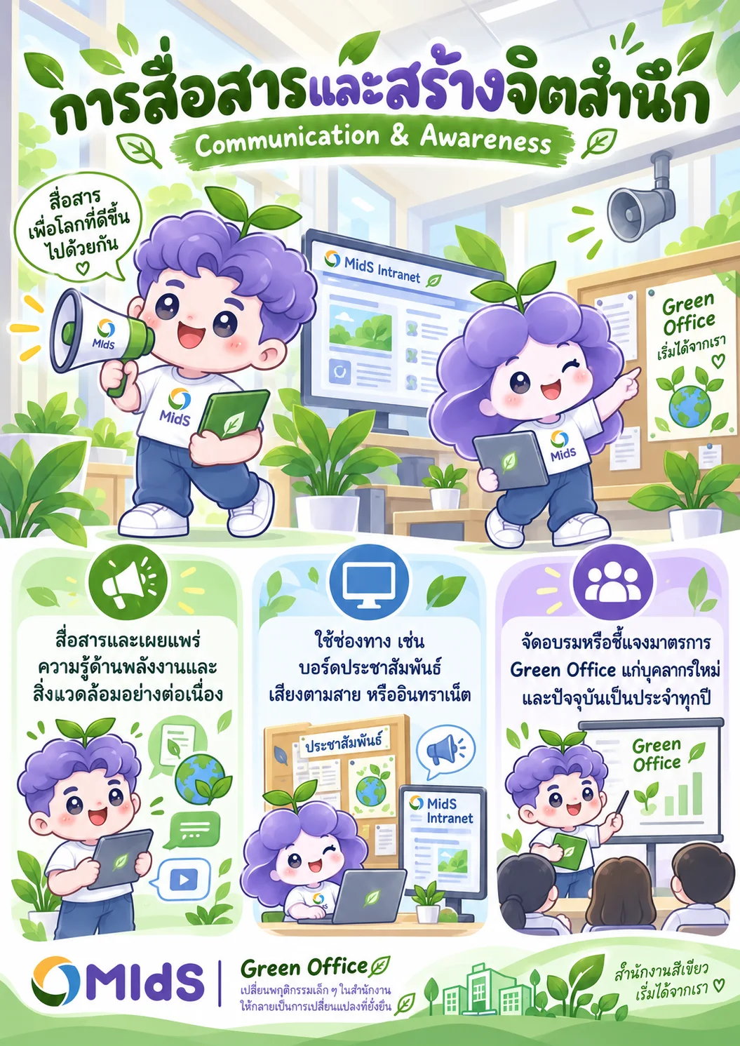 โปสเตอร์ MIdsy & MIdsa: 🌱 รู้แล้ว… อย่าเก็บไว้คนเดียวนะ! 🌱